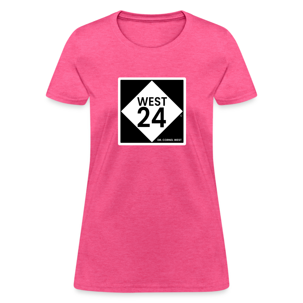 Women's Highway T-Shirt - heather pink