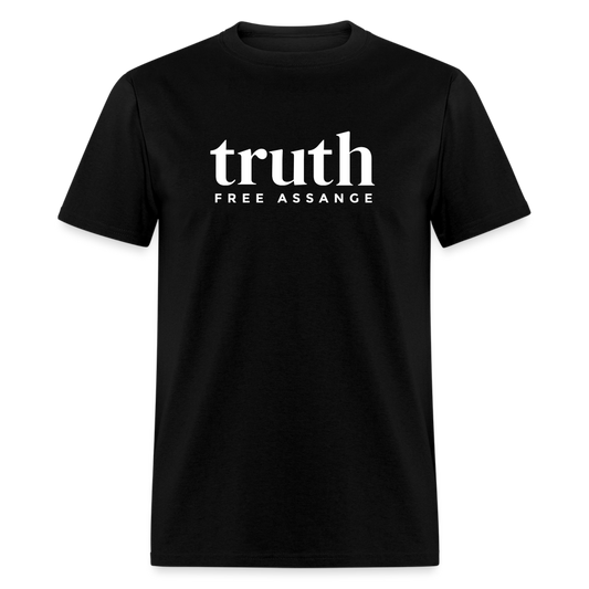 Truth Free Assange Unisex Classic T-Shirt - black