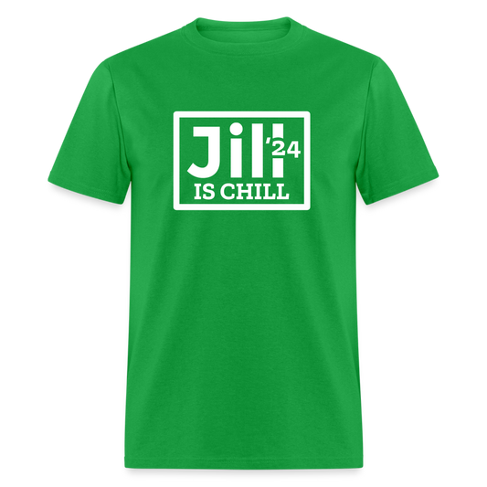 Jill is Chill Unisex Classic T-Shirt - bright green