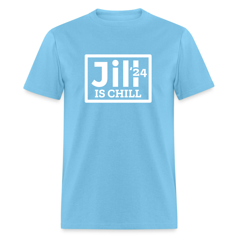 Jill is Chill Unisex Classic T-Shirt - aquatic blue