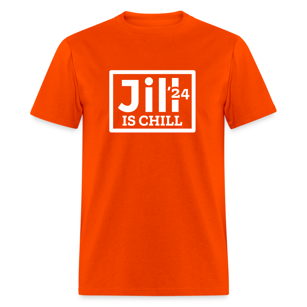 Jill is Chill Unisex Classic T-Shirt - orange