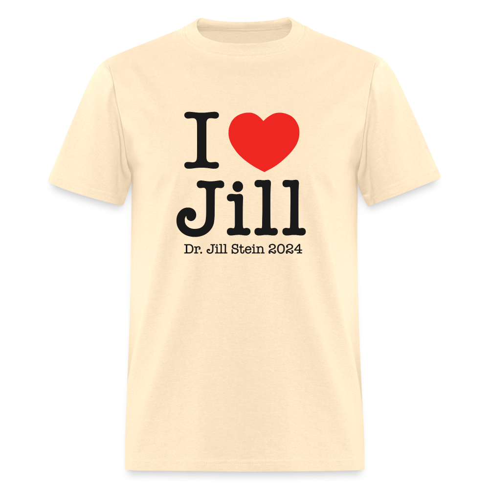 I Love Jill Unisex Classic T-Shirt - natural