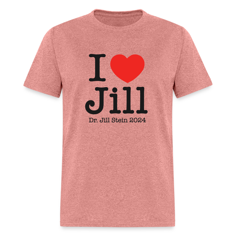 I Love Jill Unisex Classic T-Shirt - heather mauve