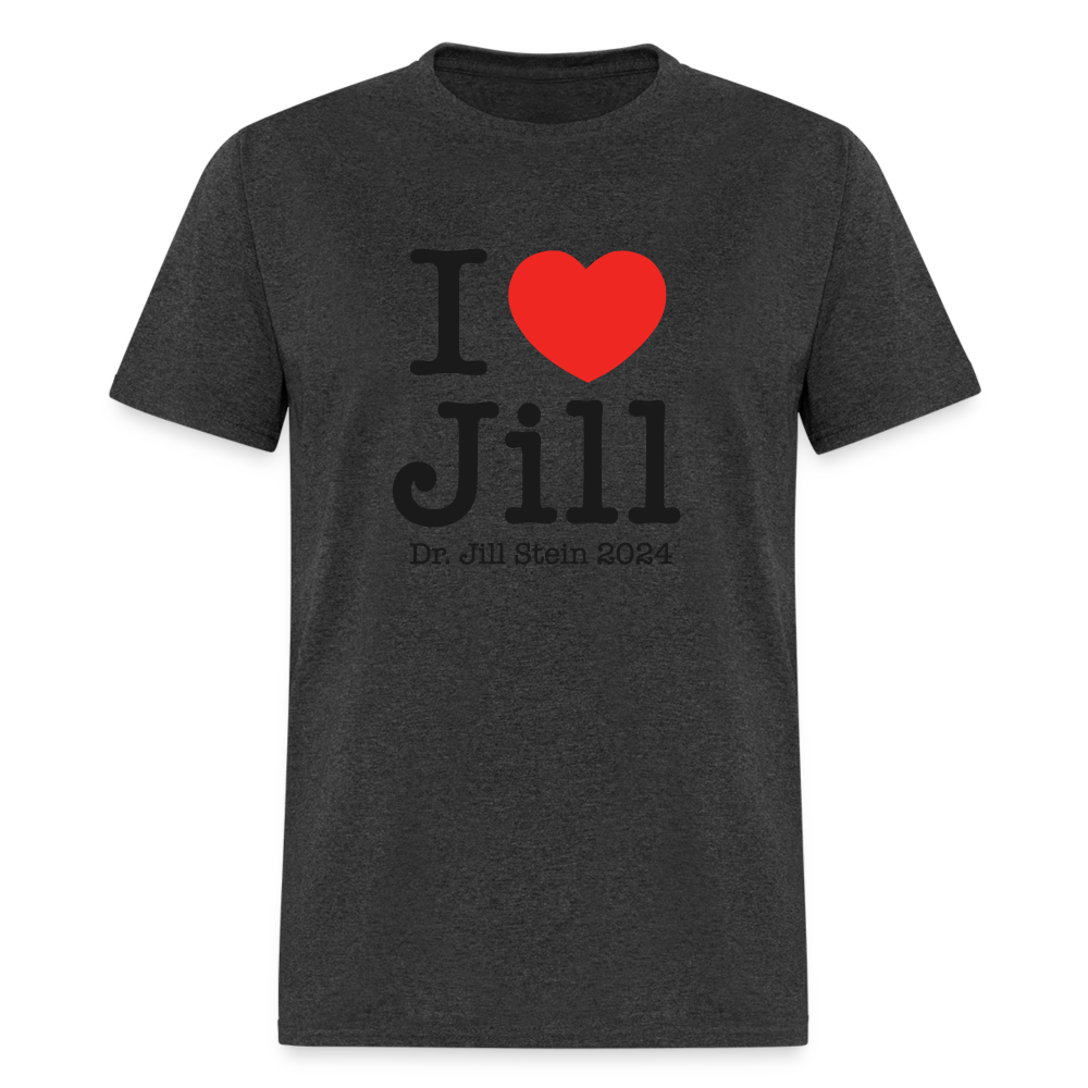 I Love Jill Unisex Classic T-Shirt - heather black