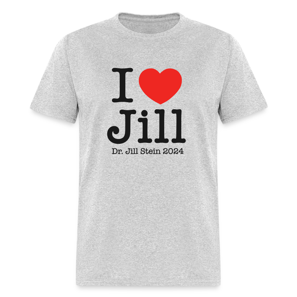 I Love Jill Unisex Classic T-Shirt - heather gray