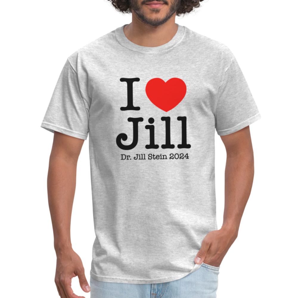 I Love Jill Unisex Classic T-Shirt - heather gray