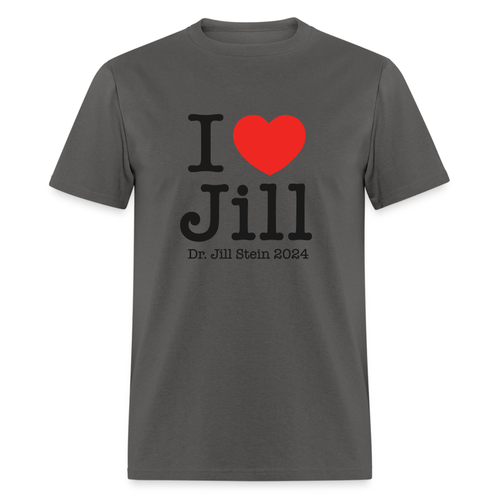 I Love Jill Unisex Classic T-Shirt - charcoal