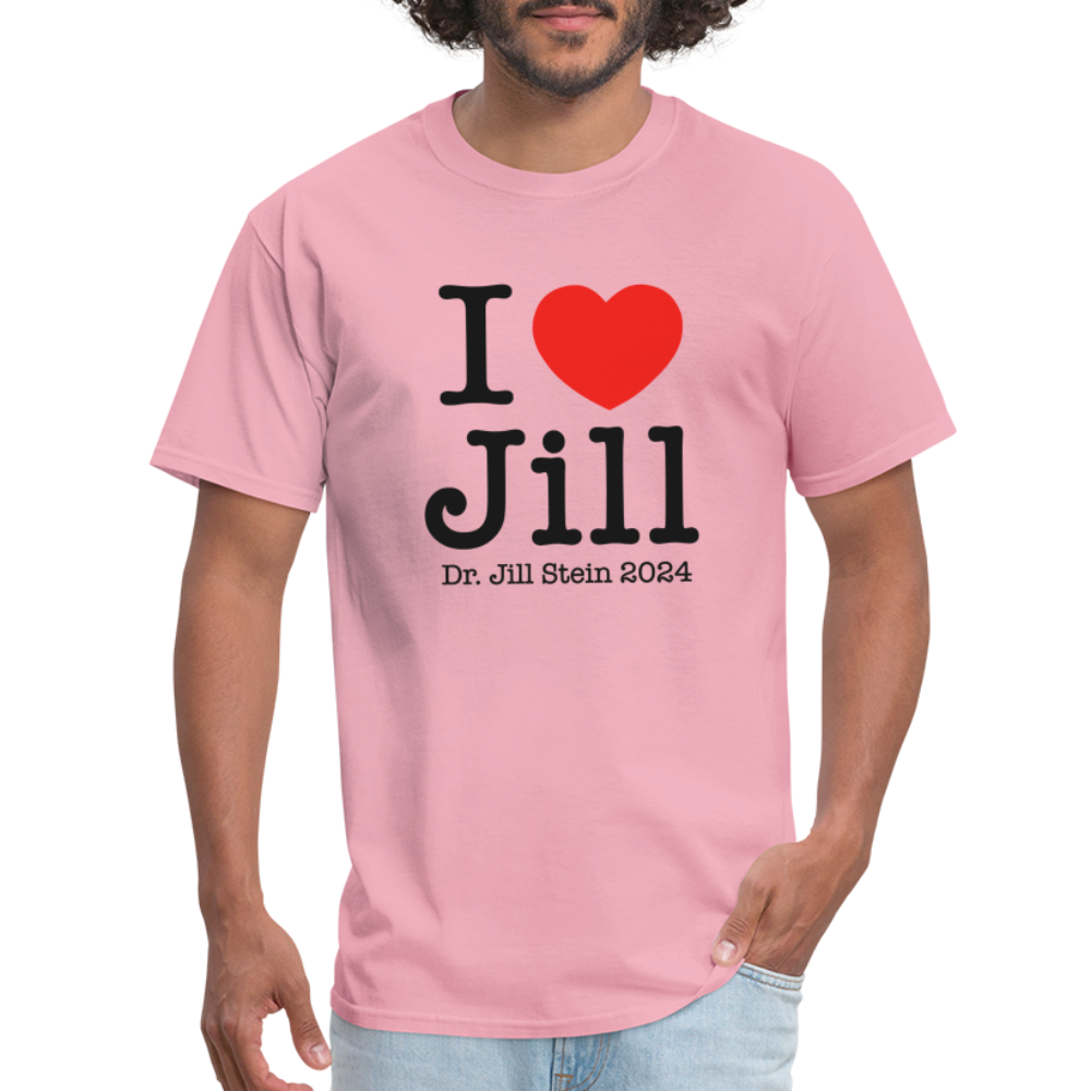 I Love Jill Unisex Classic T-Shirt - pink