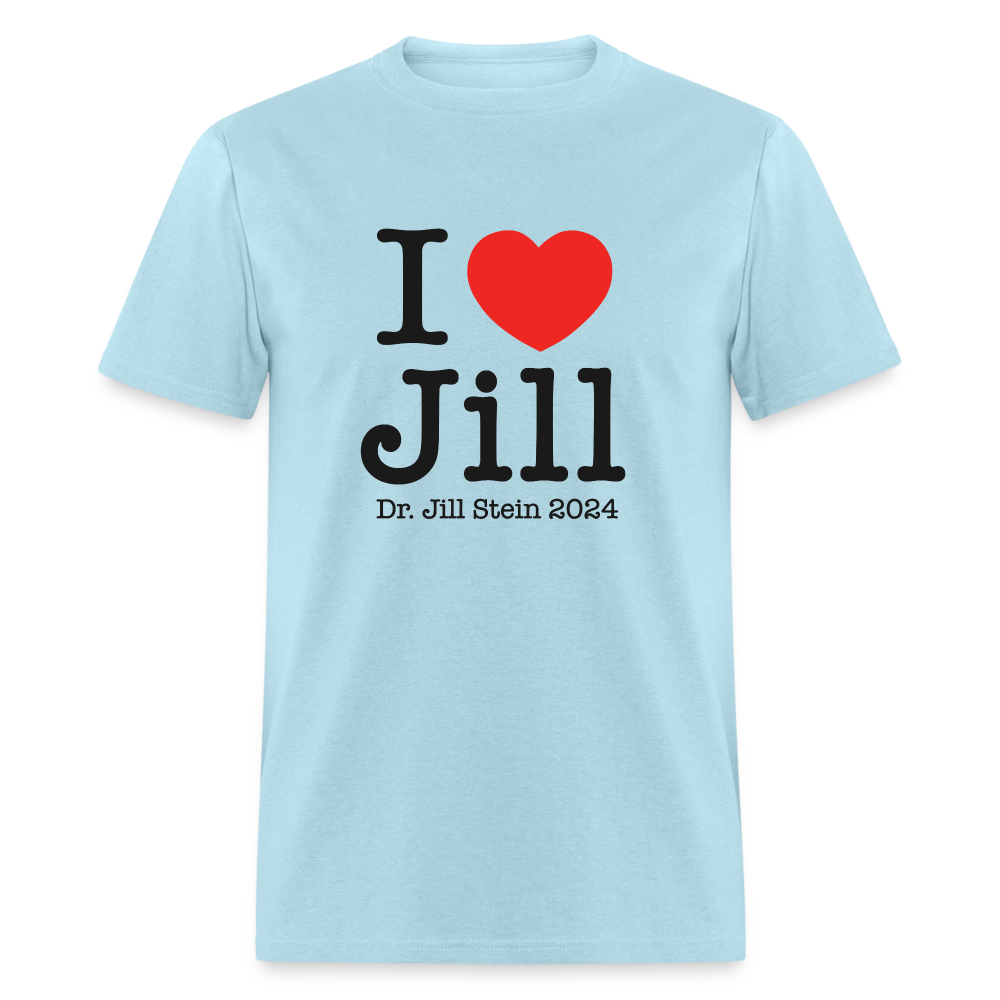 I Love Jill Unisex Classic T-Shirt - powder blue