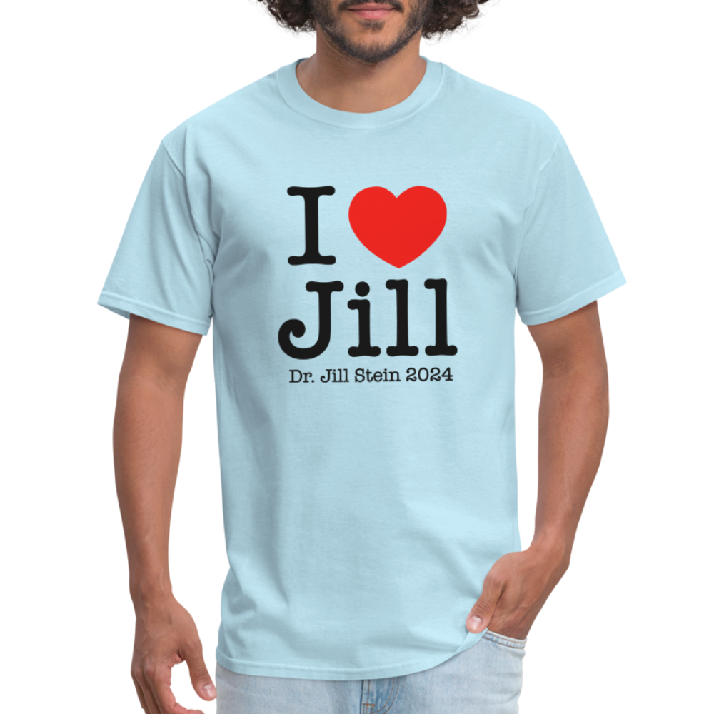 I Love Jill Unisex Classic T-Shirt - powder blue