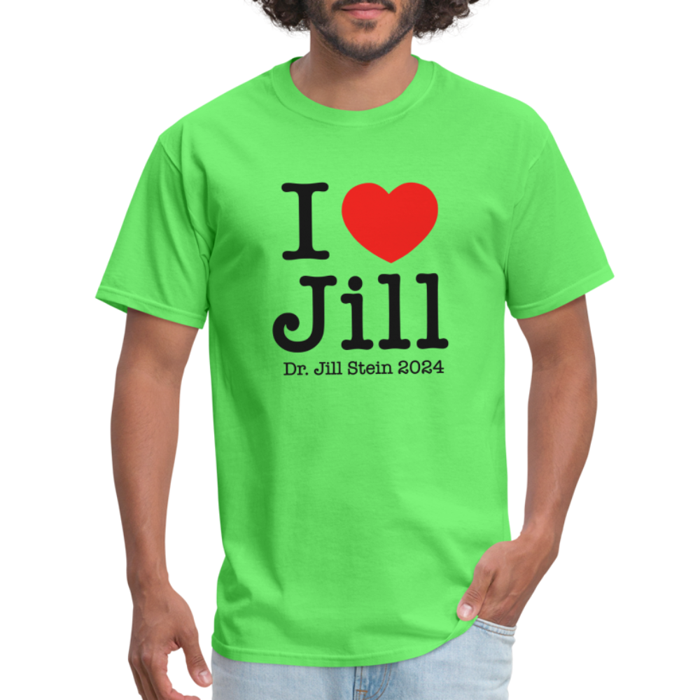 I Love Jill Unisex Classic T-Shirt - kiwi