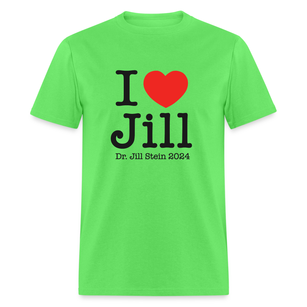 I Love Jill Unisex Classic T-Shirt - kiwi