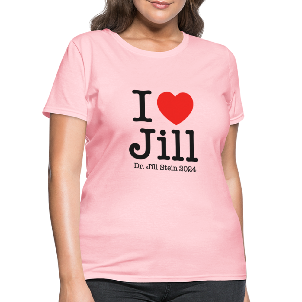 I Love Jill Women's T-Shirt - pink