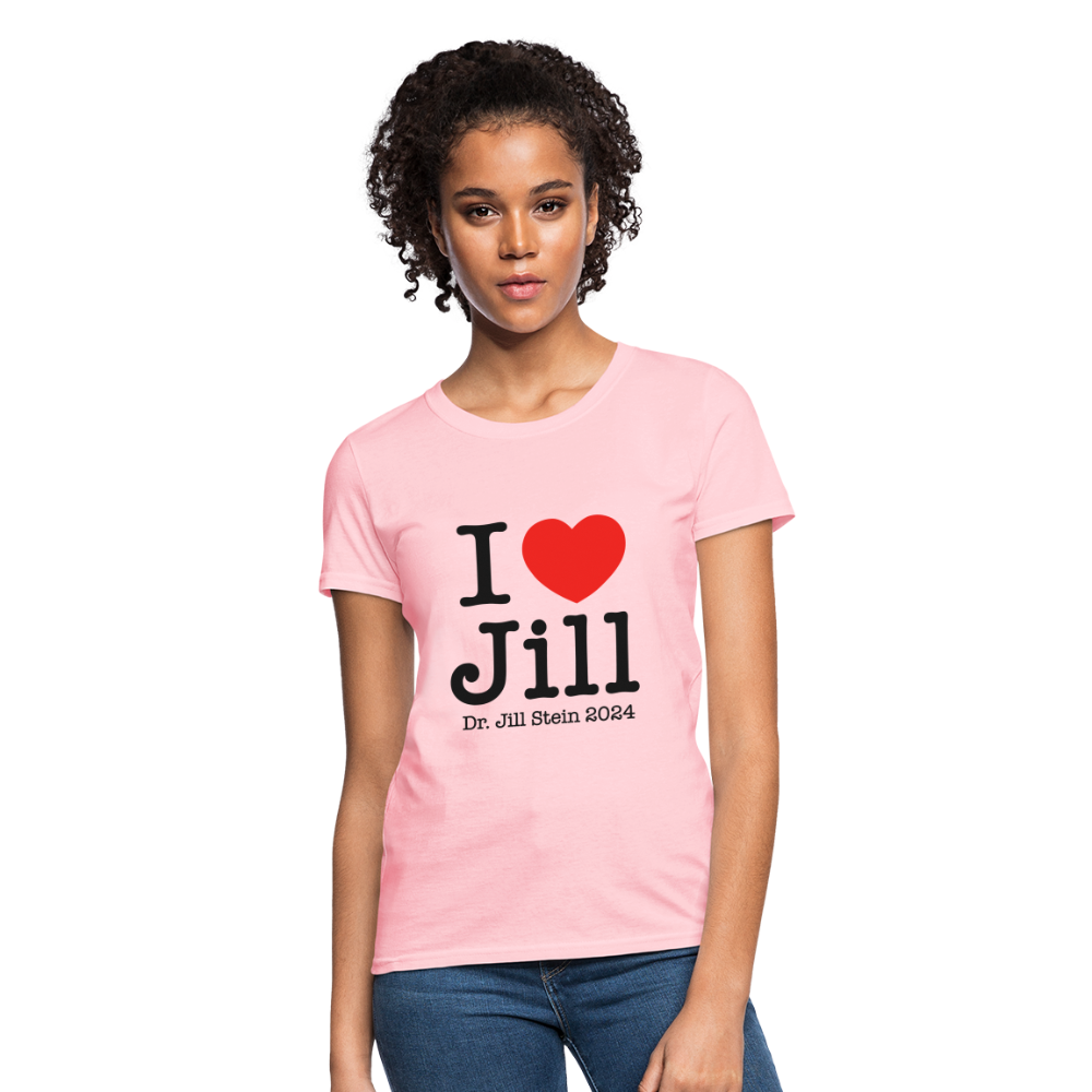 I Love Jill Women's T-Shirt - pink