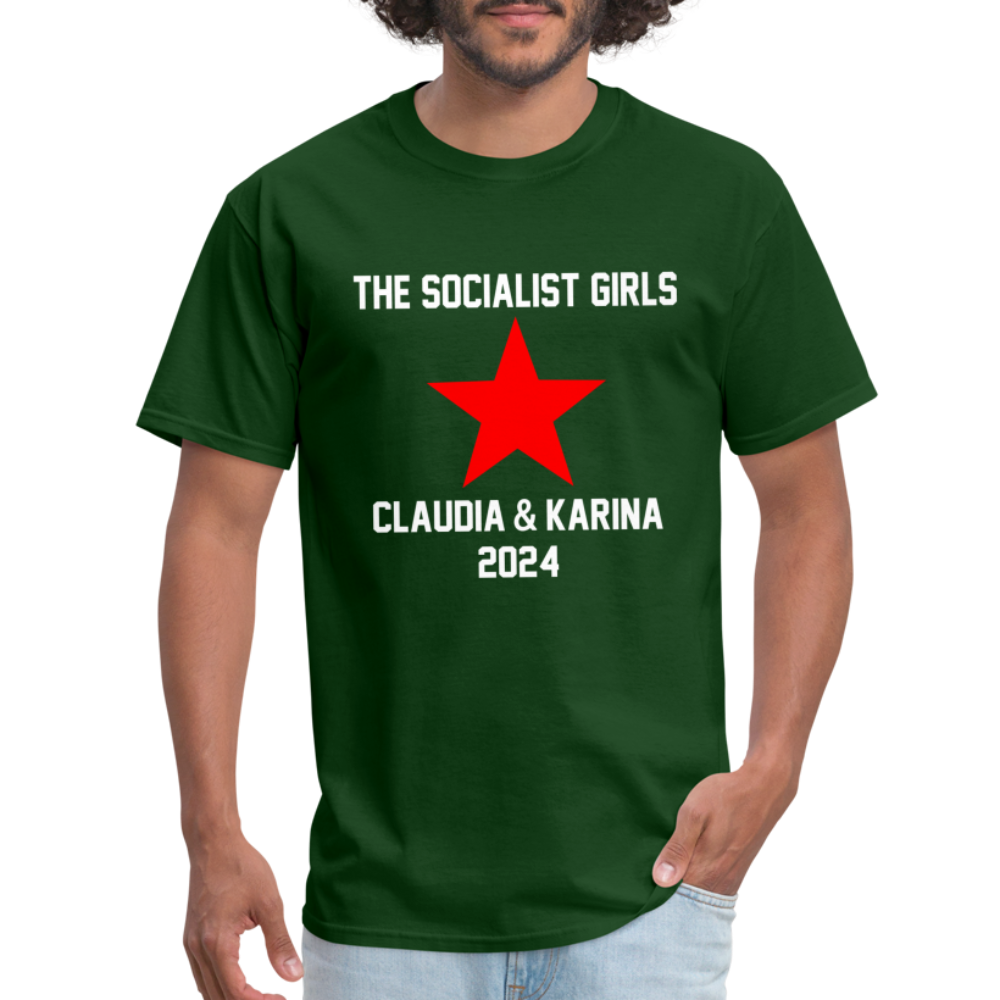 The Socialist Girls Unisex Classic T-Shirt - forest green