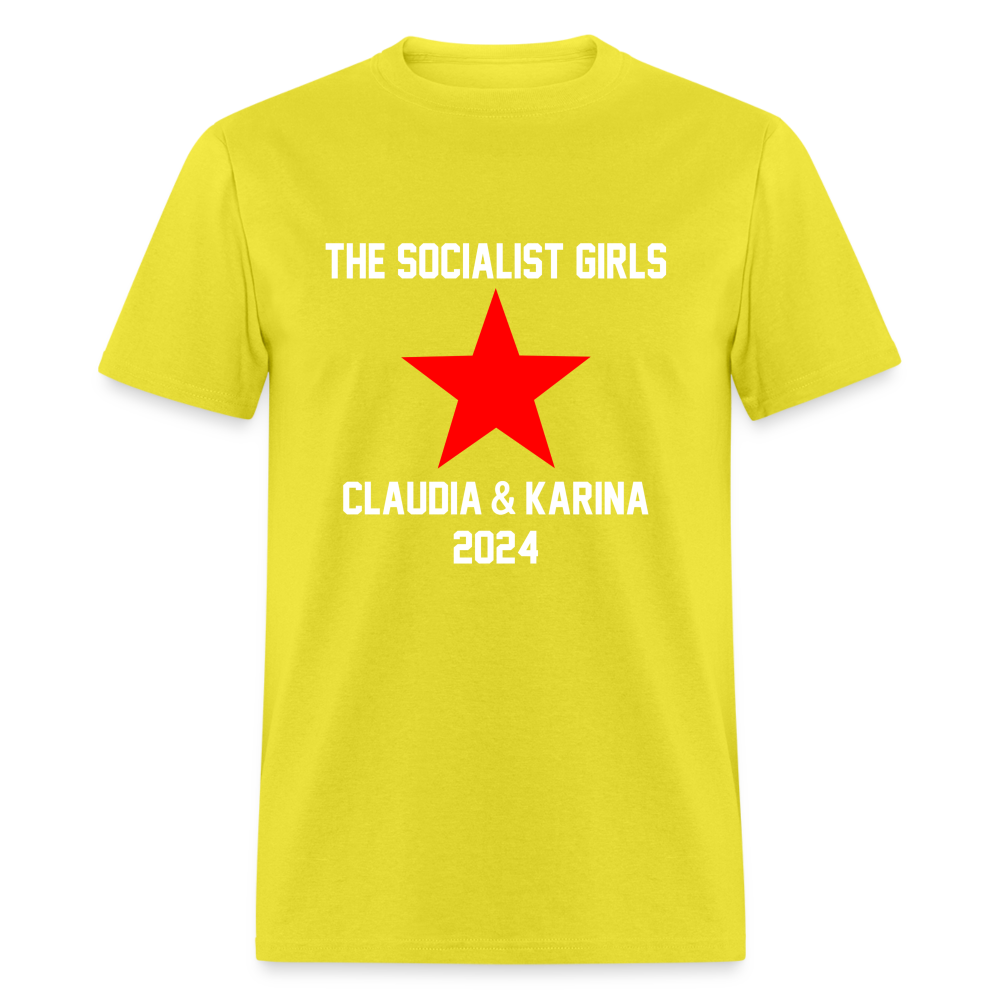 The Socialist Girls Unisex Classic T-Shirt - yellow