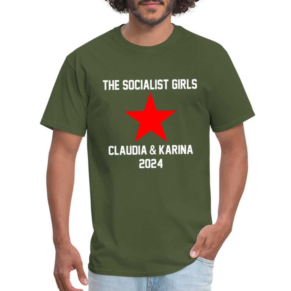 The Socialist Girls Unisex Classic T-Shirt - military green