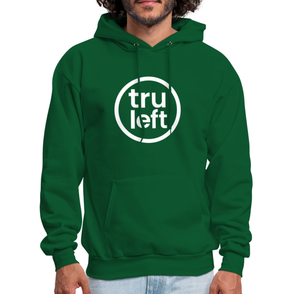 TruLeft Men's Eco Hoodie - forest green