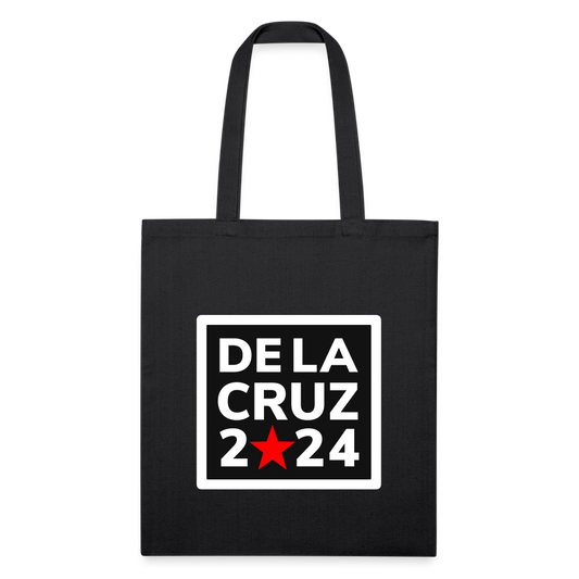 De la Cruz 2024 Recycled Tote Bag - black