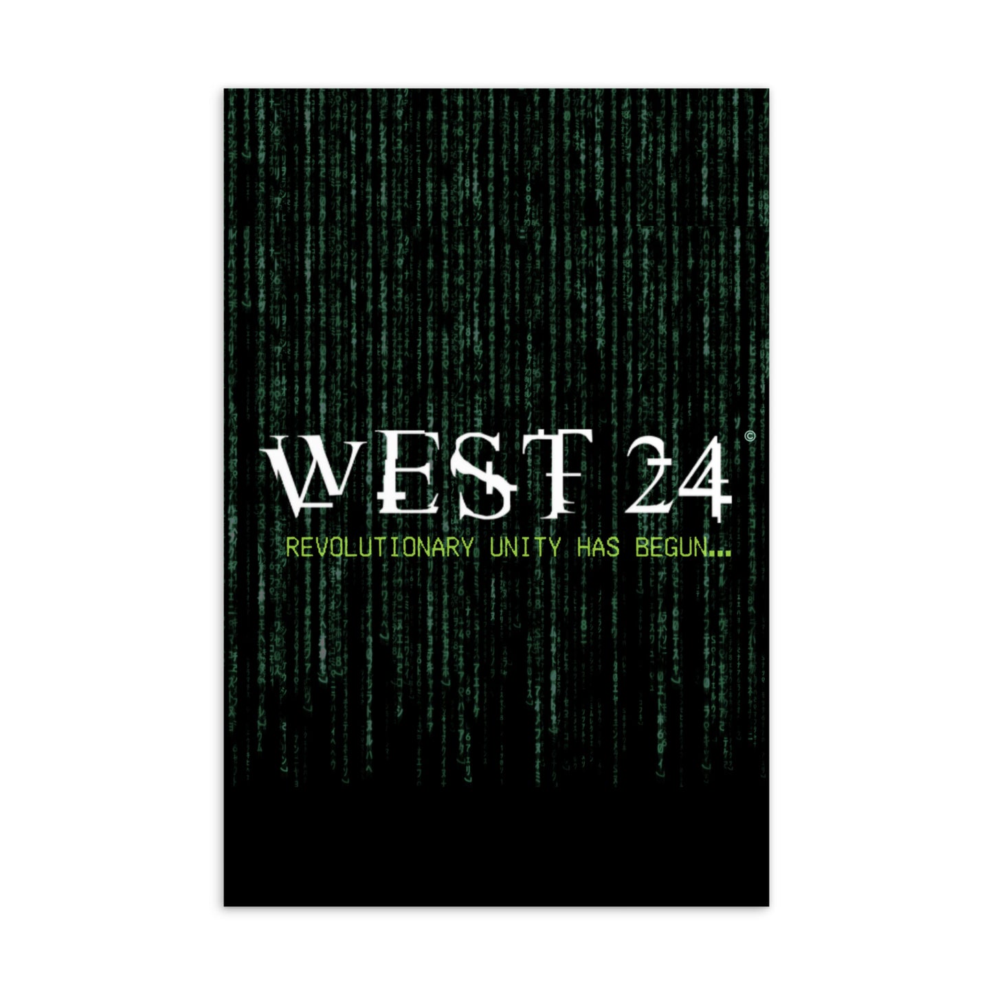 Standard Matrix West Postcard